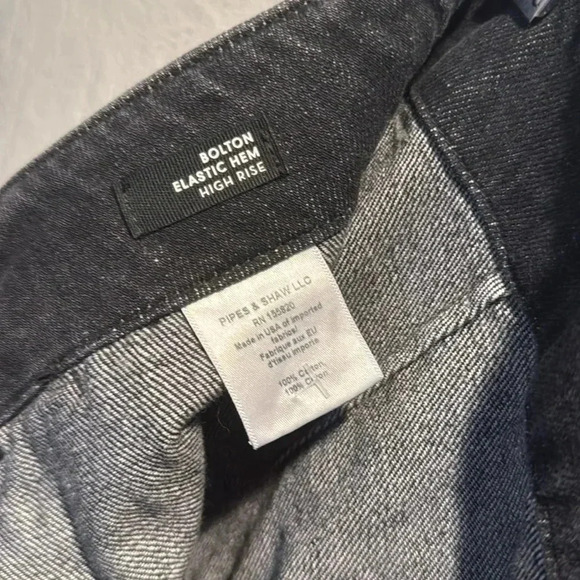 Veronica Beard Bolton Elastic Hem High Rise jogger jeans size 30 - Picture 10 of 11